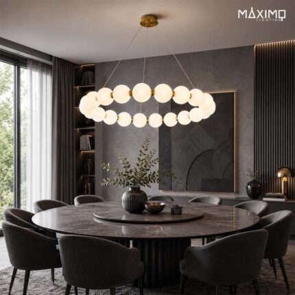 Плафонски LED лустер LUXORIA